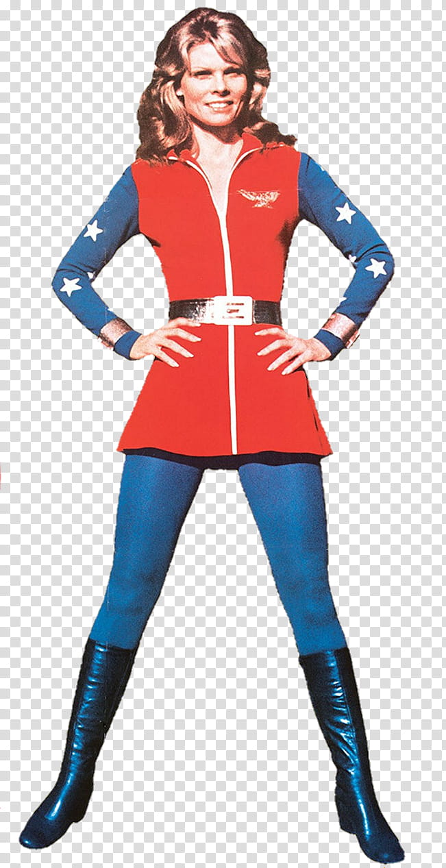 Wonder Woman Cathy Lee Crosby transparent background PNG.