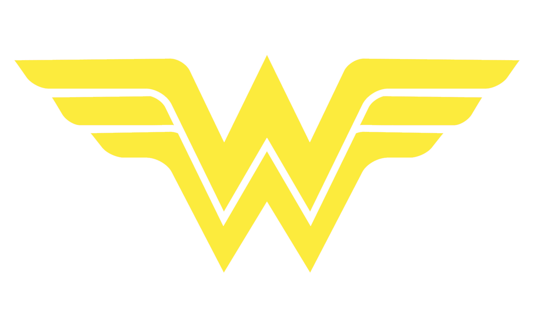 Wonder Woman Logo Drawing.