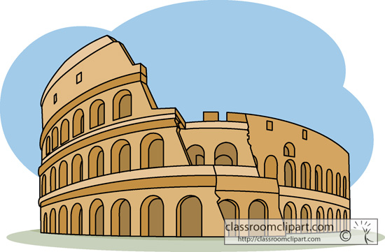 Roman colosseum clipart - Clipground