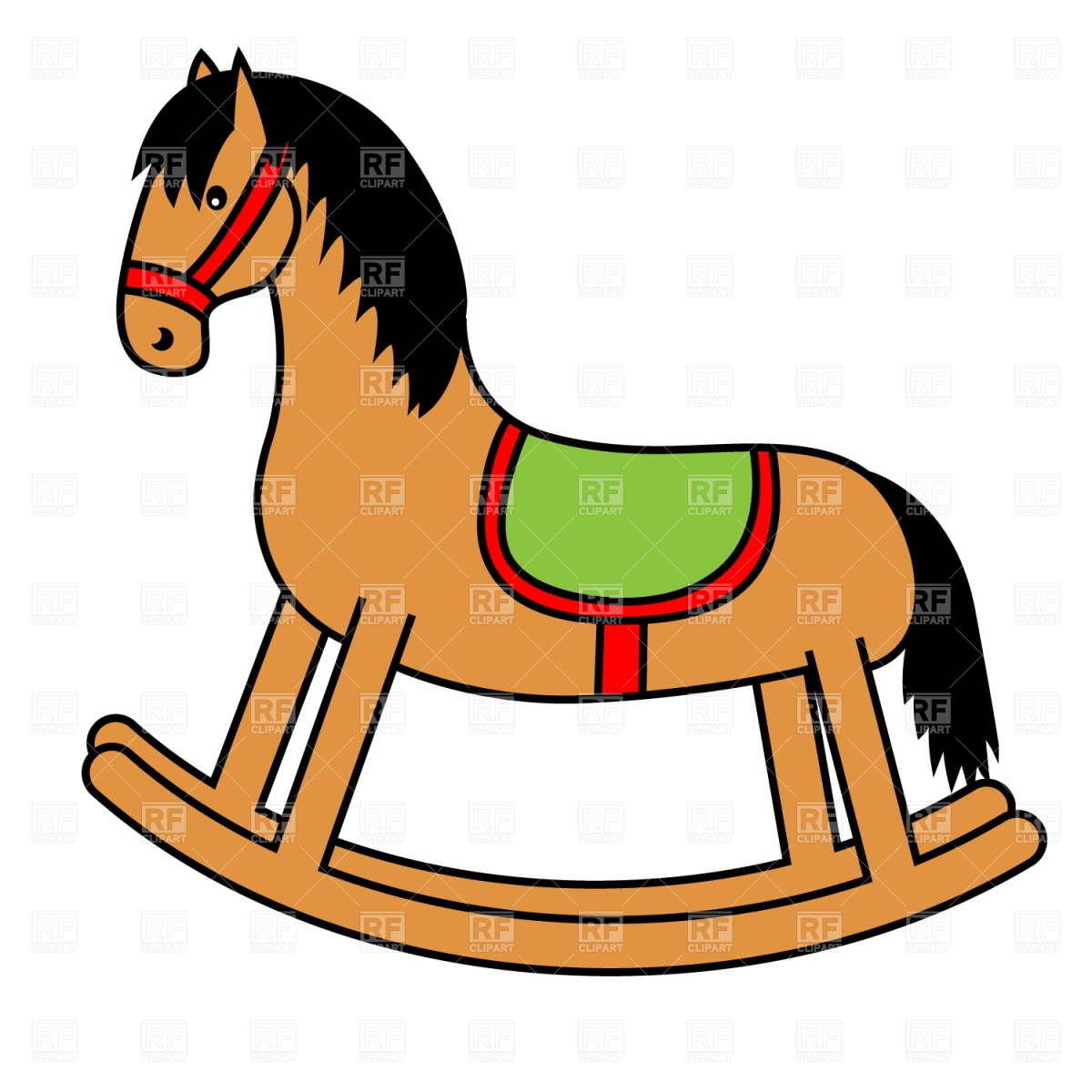 Rocking Horse Clipart.