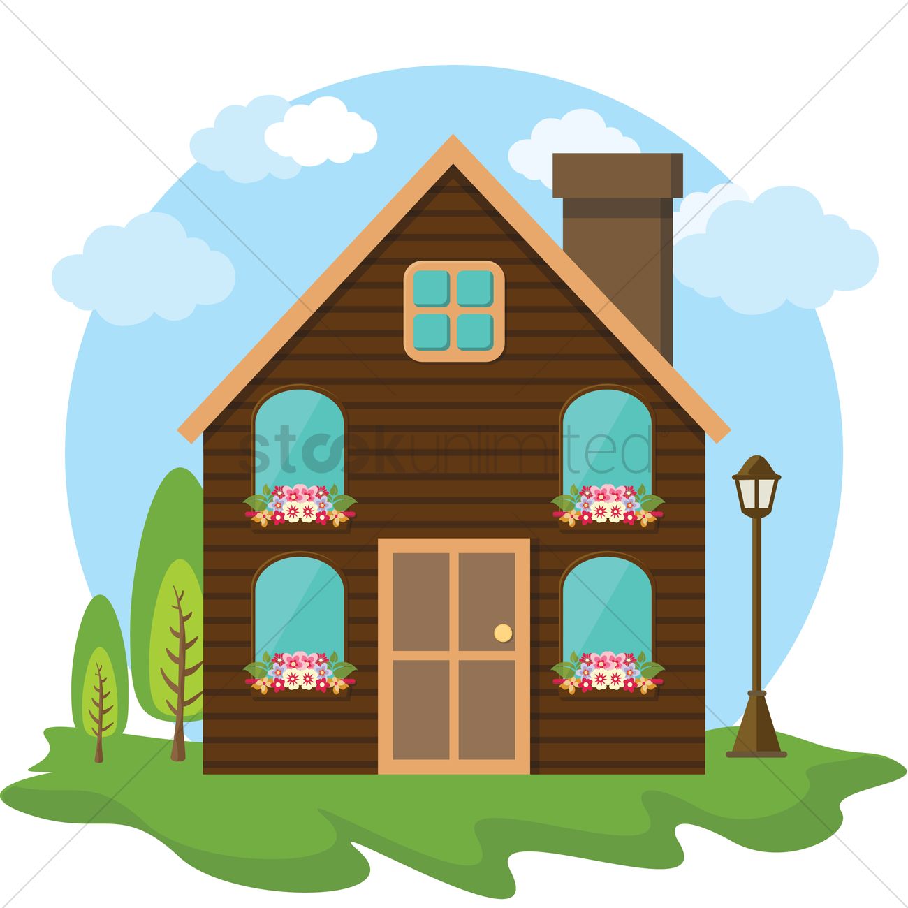 Download wood house with chimney clipart 10 free Cliparts ...