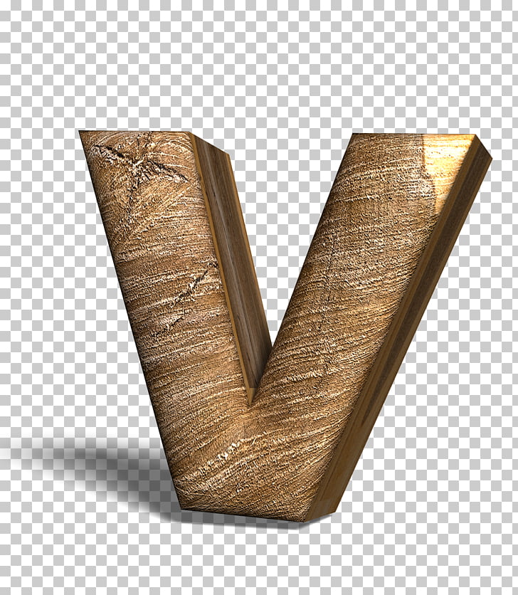 Letter, Wood letters, gold.