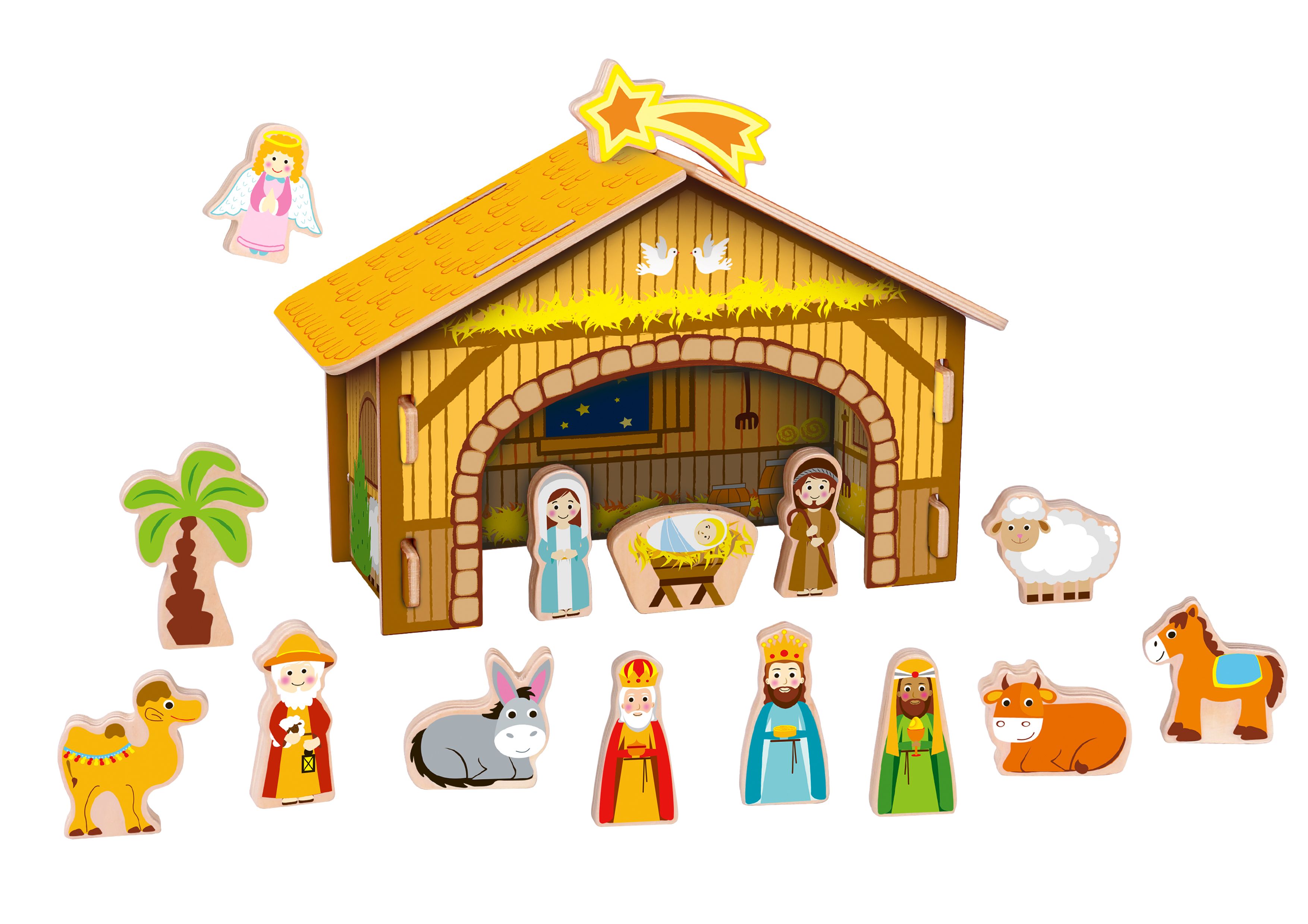 wood nativity stable clipart 10 free Cliparts | Download images on ...