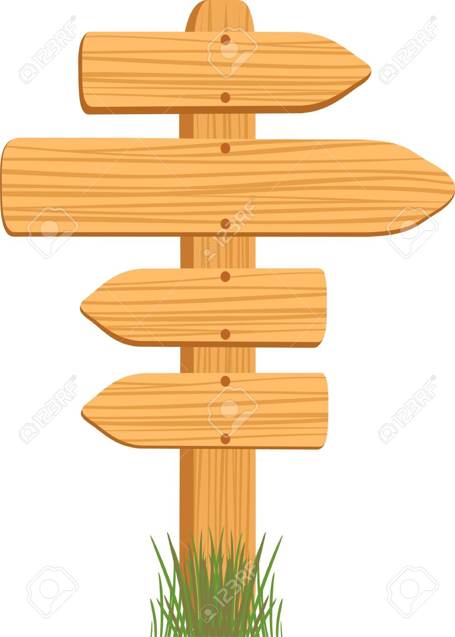 Wooden signs clipart - Clipground