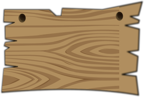 Wood Plank Clipart.