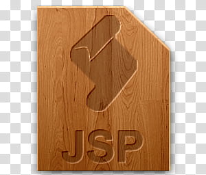 Wood icons for file types, jsp, JSP logo transparent.