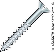 Wood screw Clipart and Illustration. 1,743 wood screw clip art.