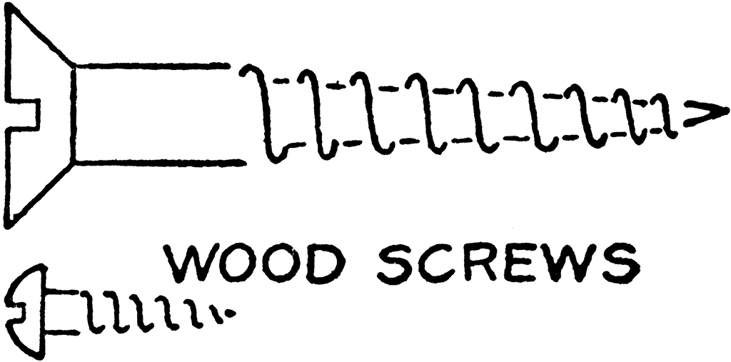 Wood Screw.