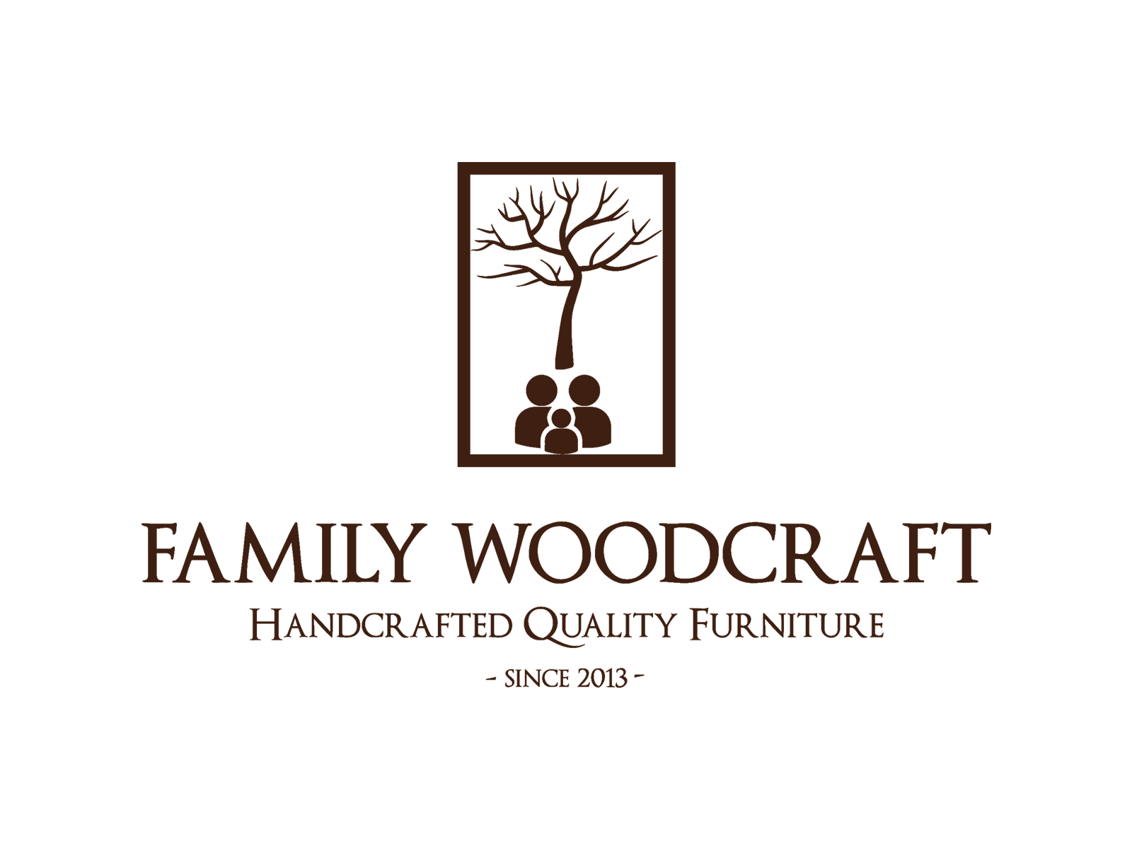 Family Woodcraft Logo 1 Preview (White BG).