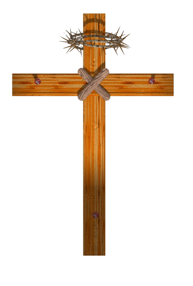 Wooden Cross Clipart.