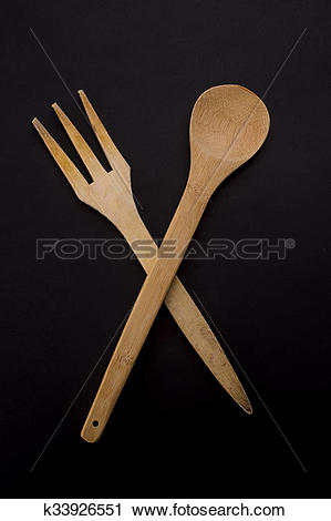 Stock Photography of Wooden cutlery k33926551.