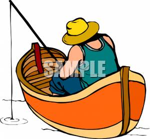Old Fishing Boat Clipart.