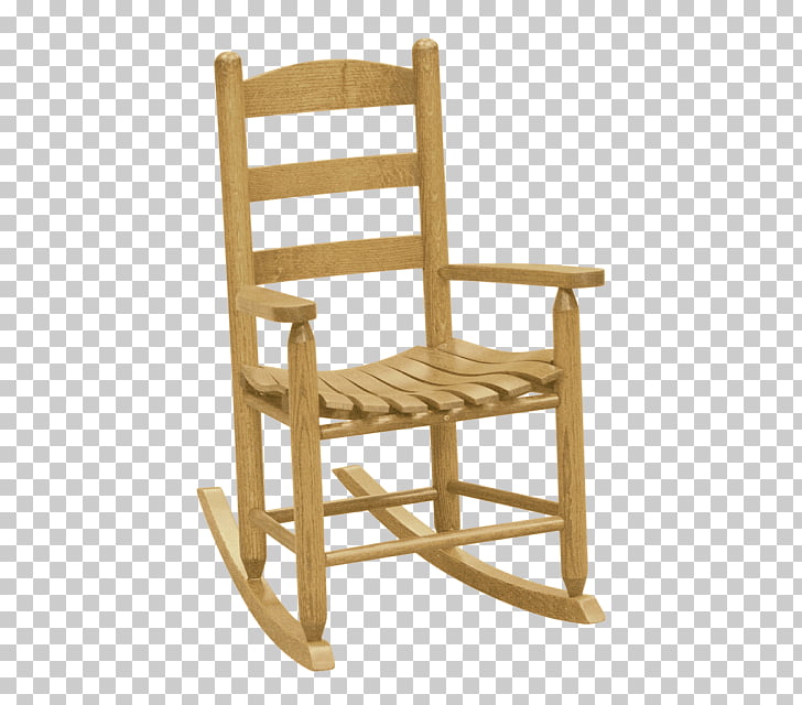 Garden Rocking Chair, brown wooden rocking armchair.