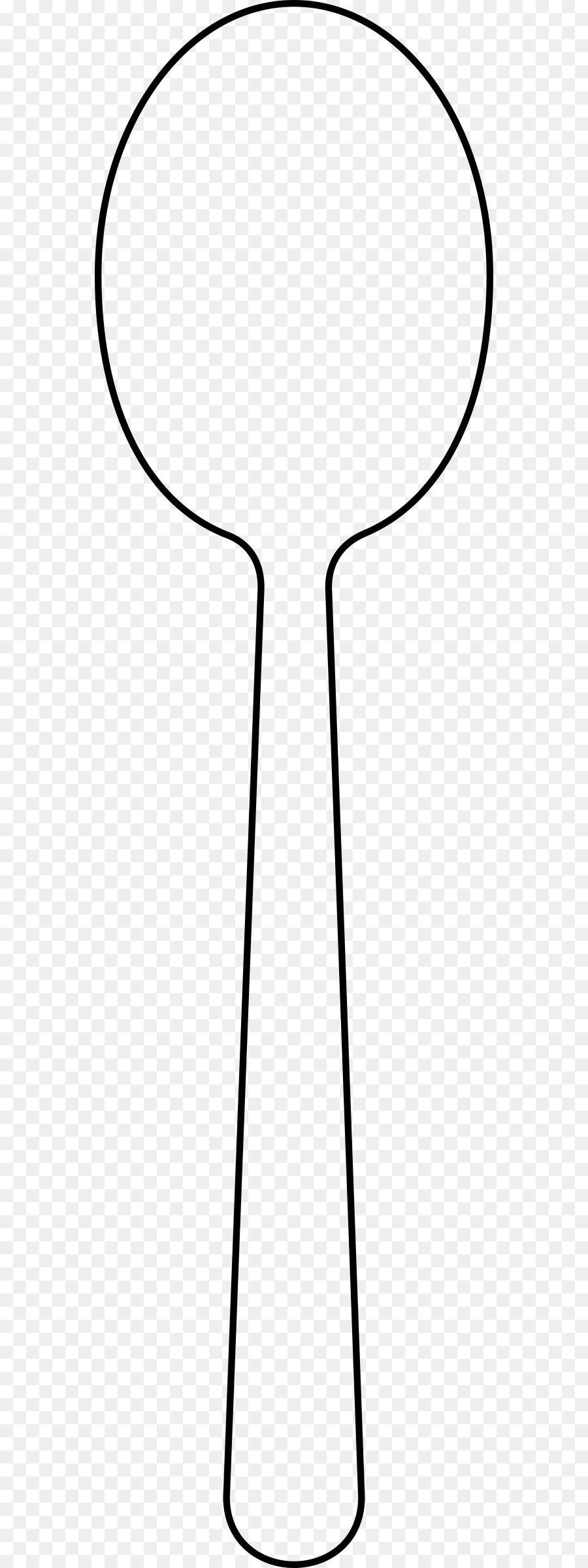 Spoon Clipart Black And White.
