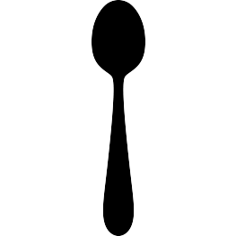 FREE SVG Spoon Silhouette.