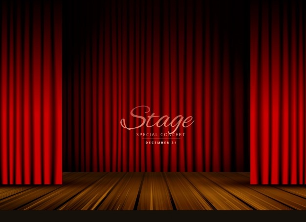Stage Curtains Vectors, Photos and PSD files.