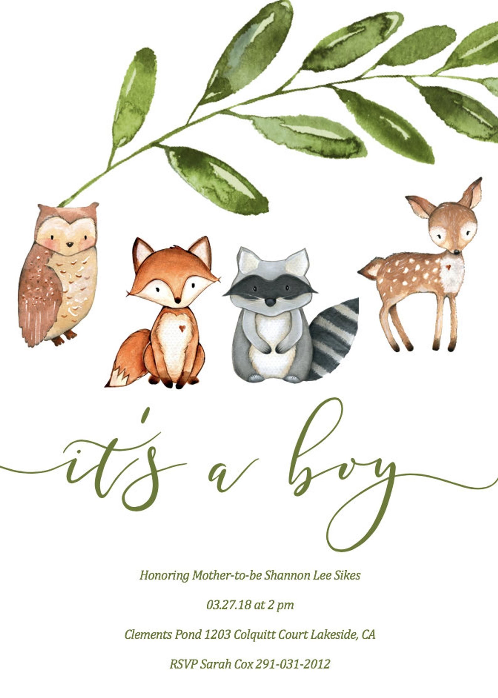 Woodland Baby Boy Clipart 10 Free Cliparts Download Images On 