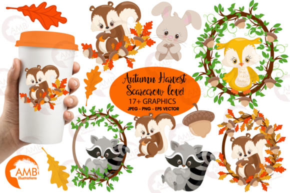 Woodland Critters Clipart.