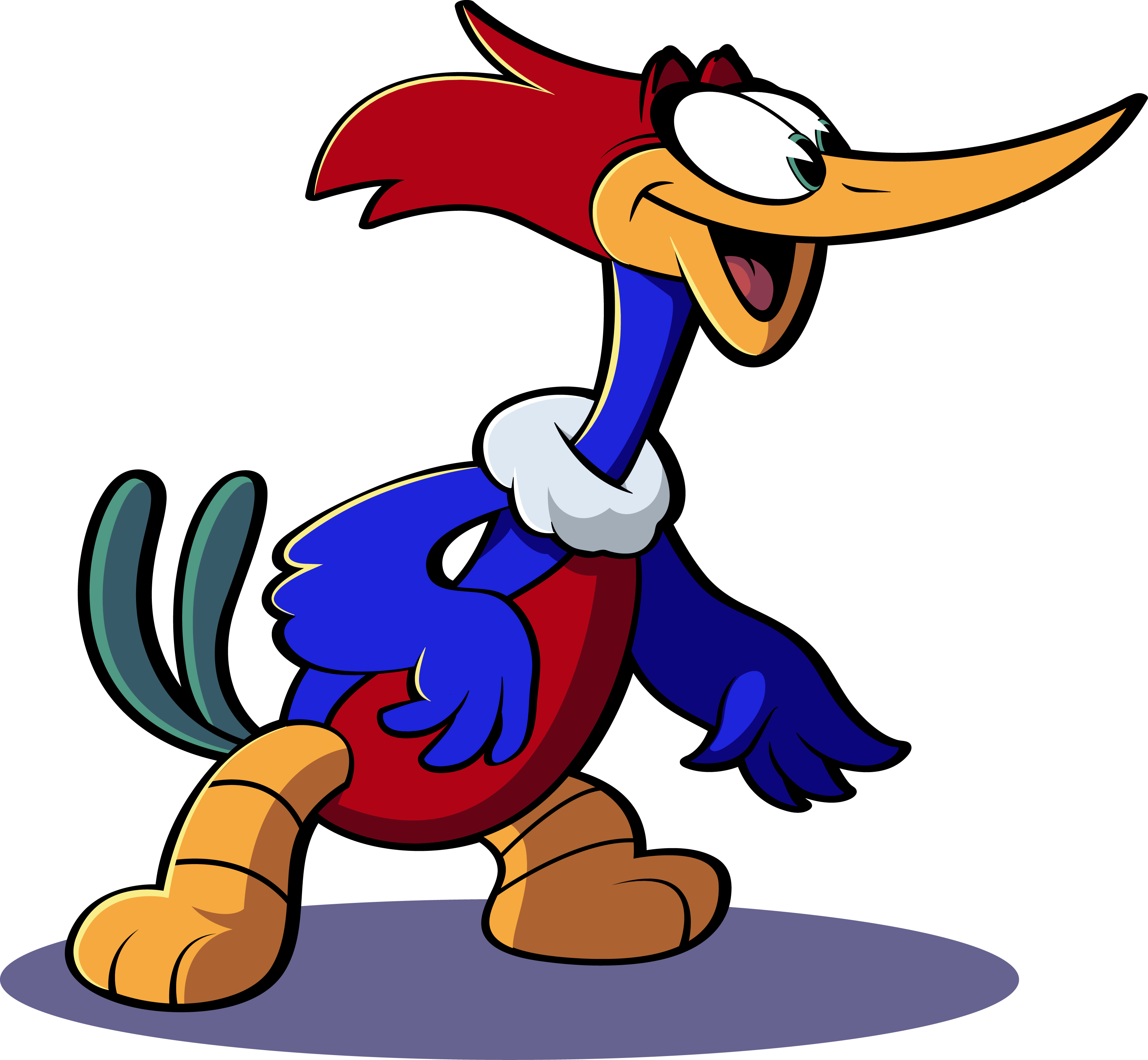 Woody Woodpecker Clipart for print.