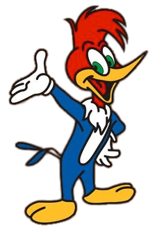 Woody Woodpecker transparent PNG.
