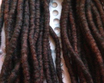 Wool dreads.