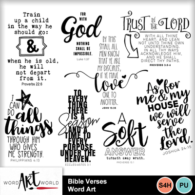 word art bible verse clipart 10 free Cliparts | Download images on ...