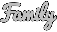 word family clipart stencil 10 free Cliparts | Download images on ...