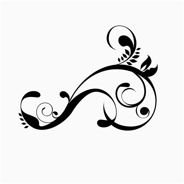 Free Clipart Flourishes And Swirls.