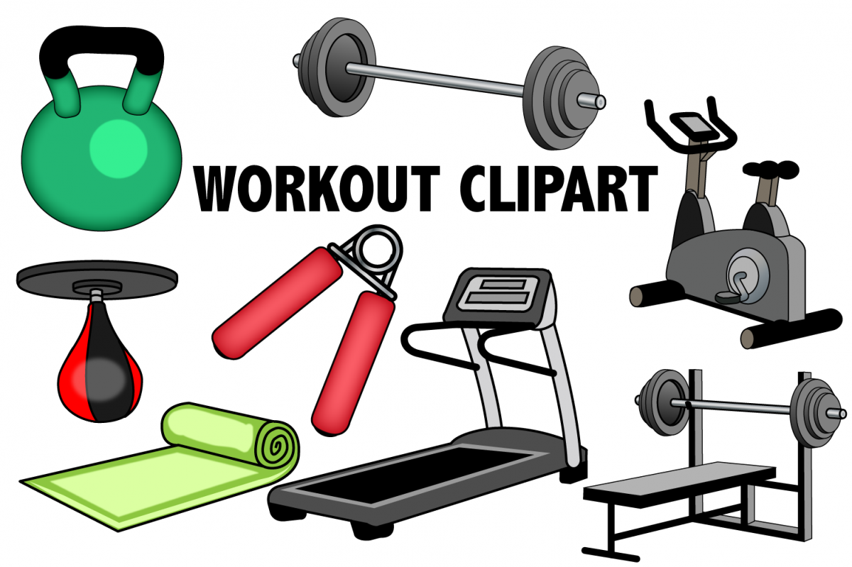 Workout Clipart.