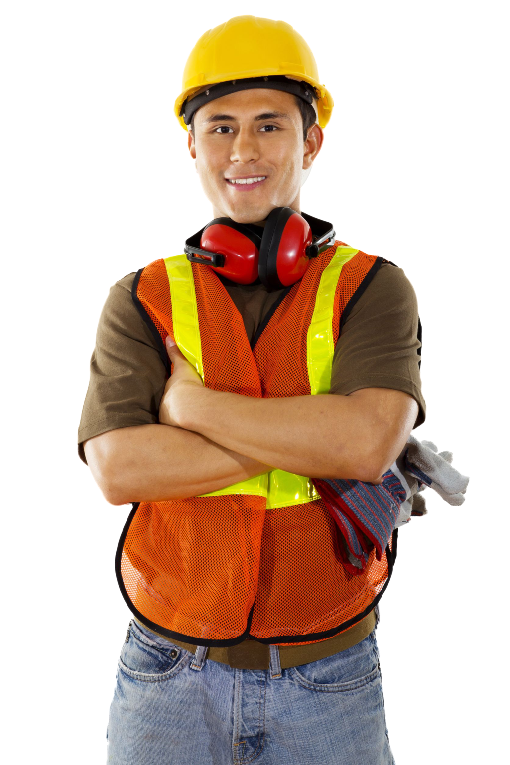 Industrail Worker PNG Image.