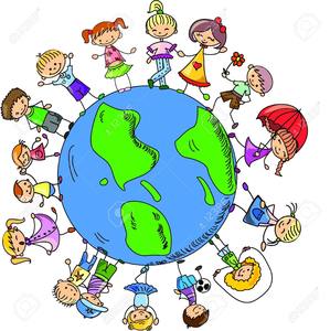 Clipart Of Children Around The World Holding Hands.