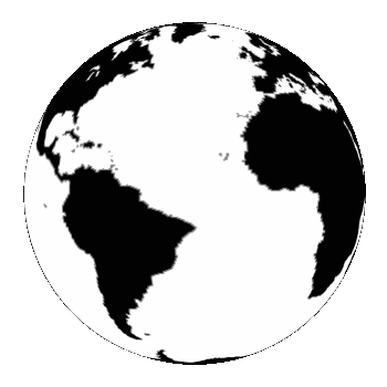 Free Earth Black And White, Download Free Clip Art, Free.