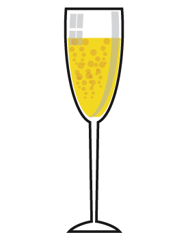 Champagne glass clipart free.