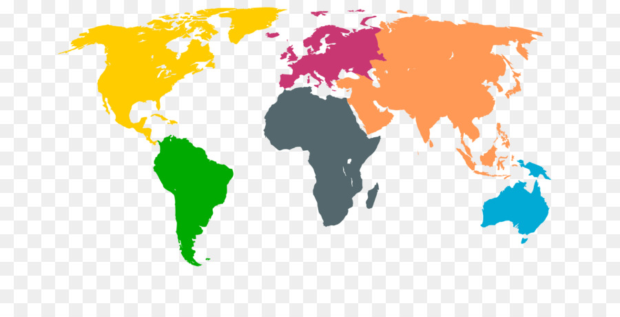 World Map clipart.