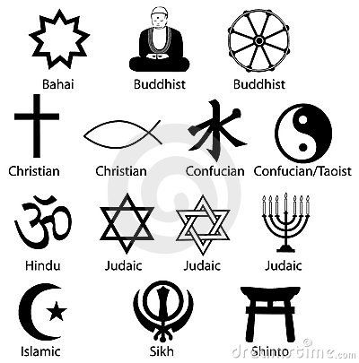 World Religion Symbols.