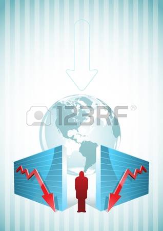 3,442 Downward Trend Stock Vector Illustration And Royalty Free.