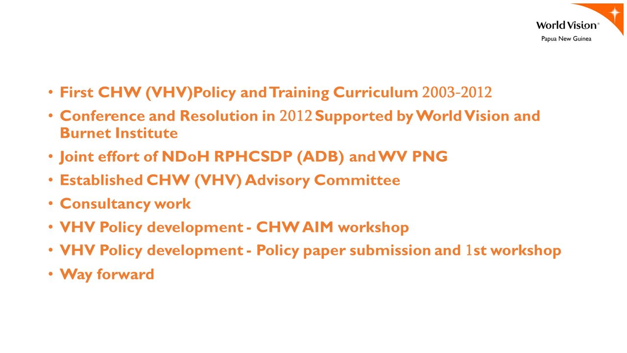 World Vision PNG.