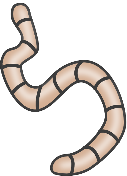 Animated Worm Clipart.