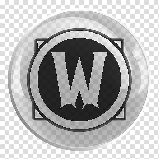 World of Warcraft Glass Icon , WoW Alliance, lion logo art.