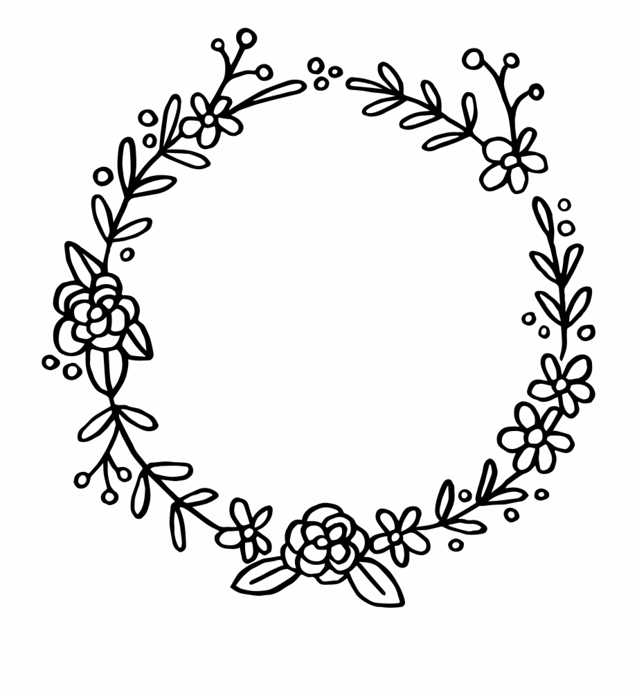 Download wreath clipart silhoutte svg free 10 free Cliparts ...