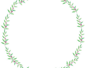 6278 Wreath free clipart.