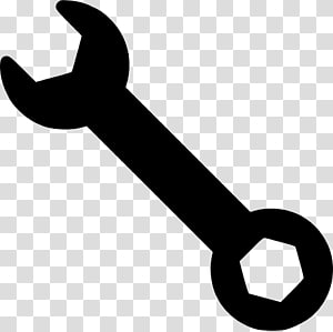 Black wrench , angle text symbol, Wrench transparent.