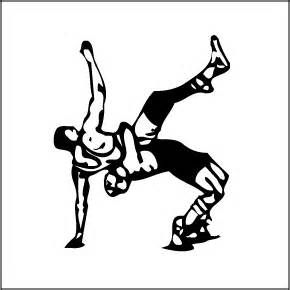 free wrestling clipart.