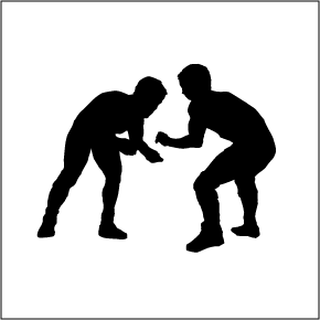 Wrestling Clipart.