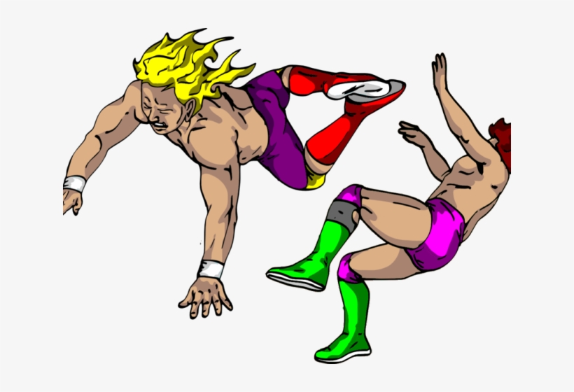 Wrestling Clipart Transparent Background.