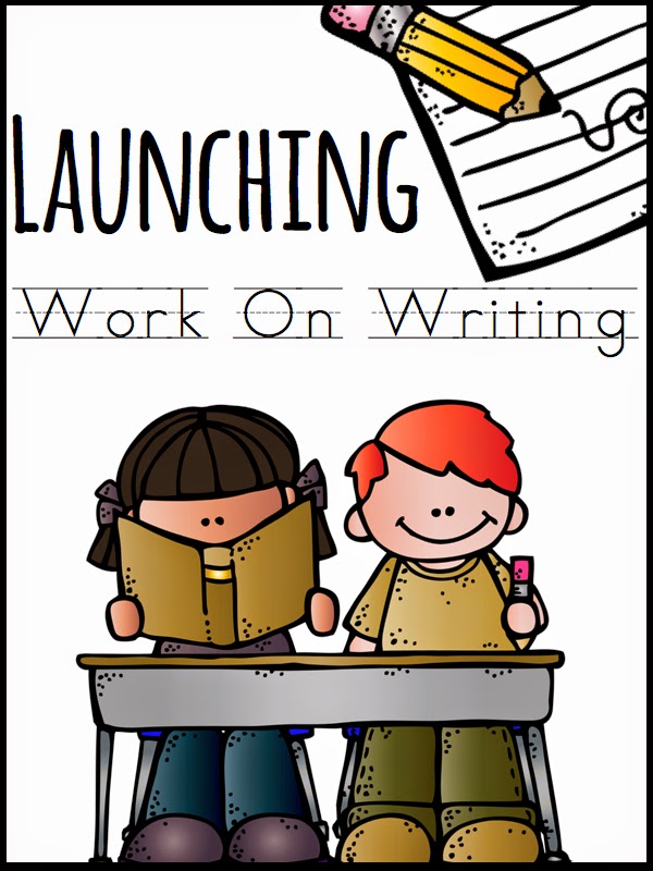 Daily 5 work on writing clipart.