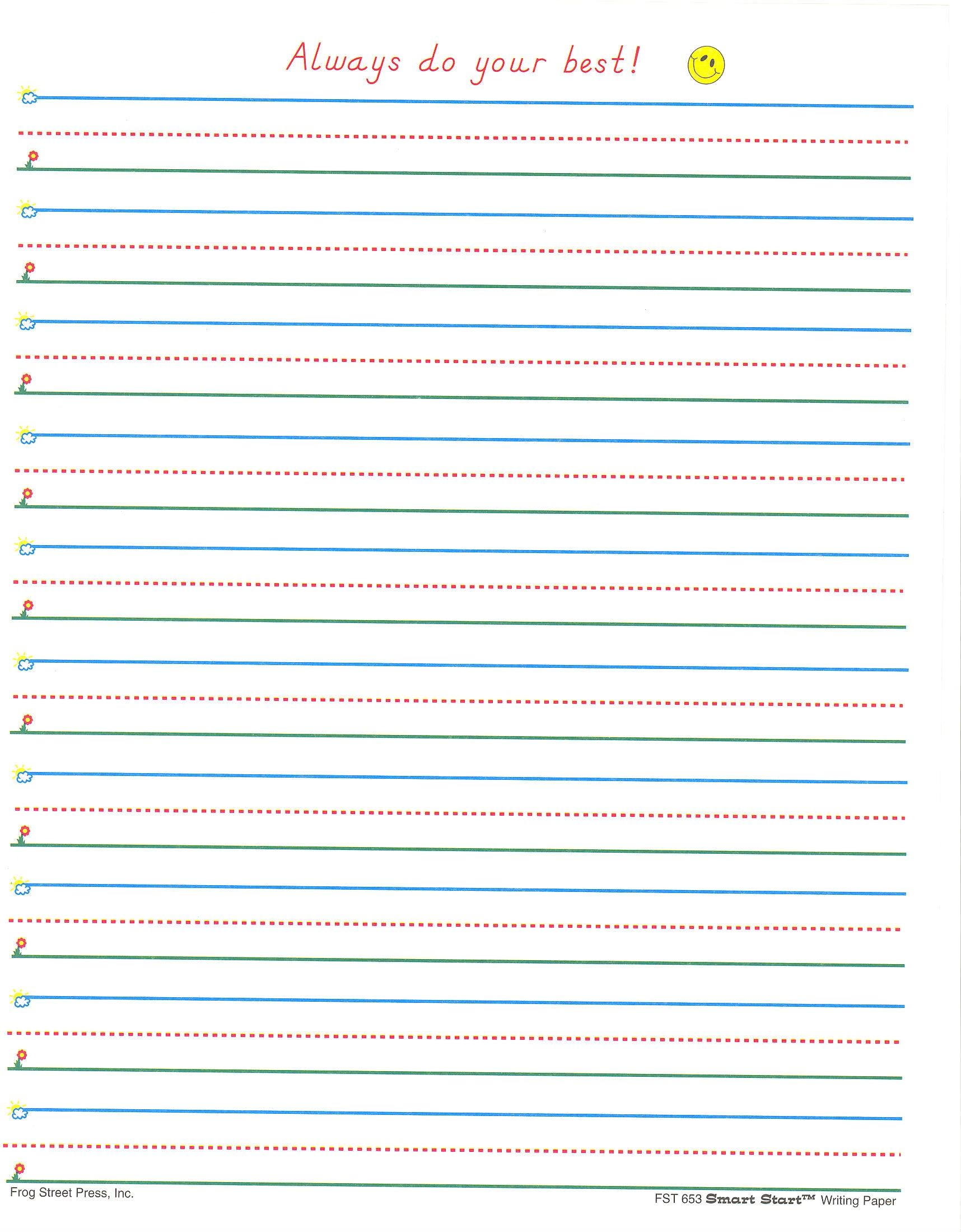 three lined paper for kindergarten        <h3 class=