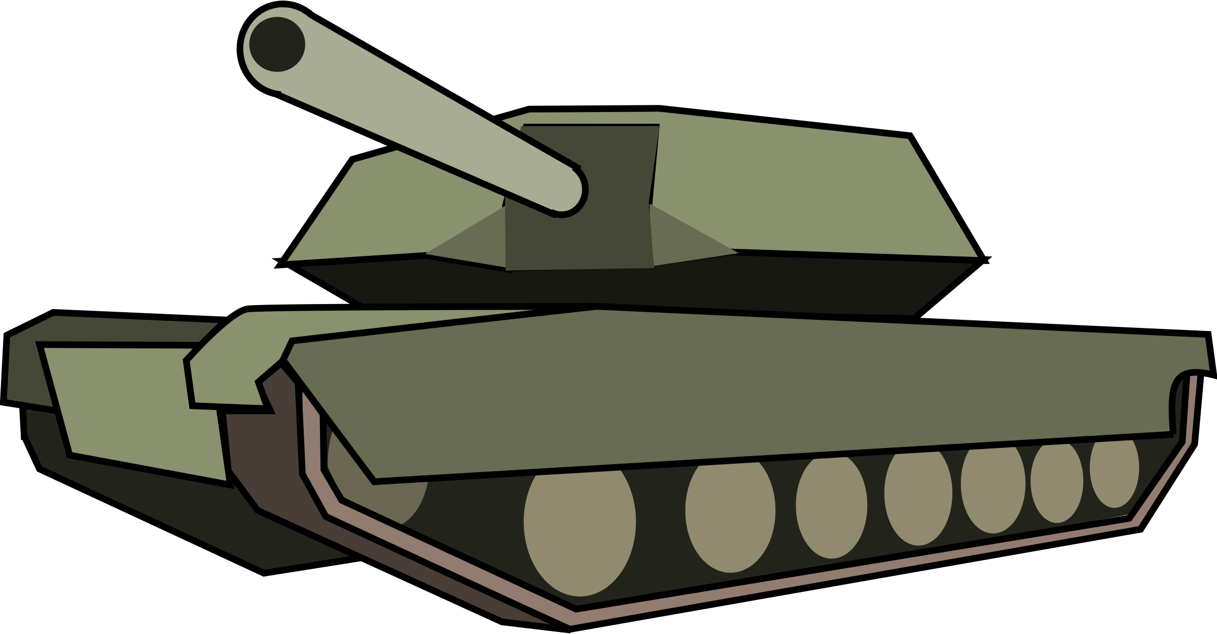 red tank military drawing
