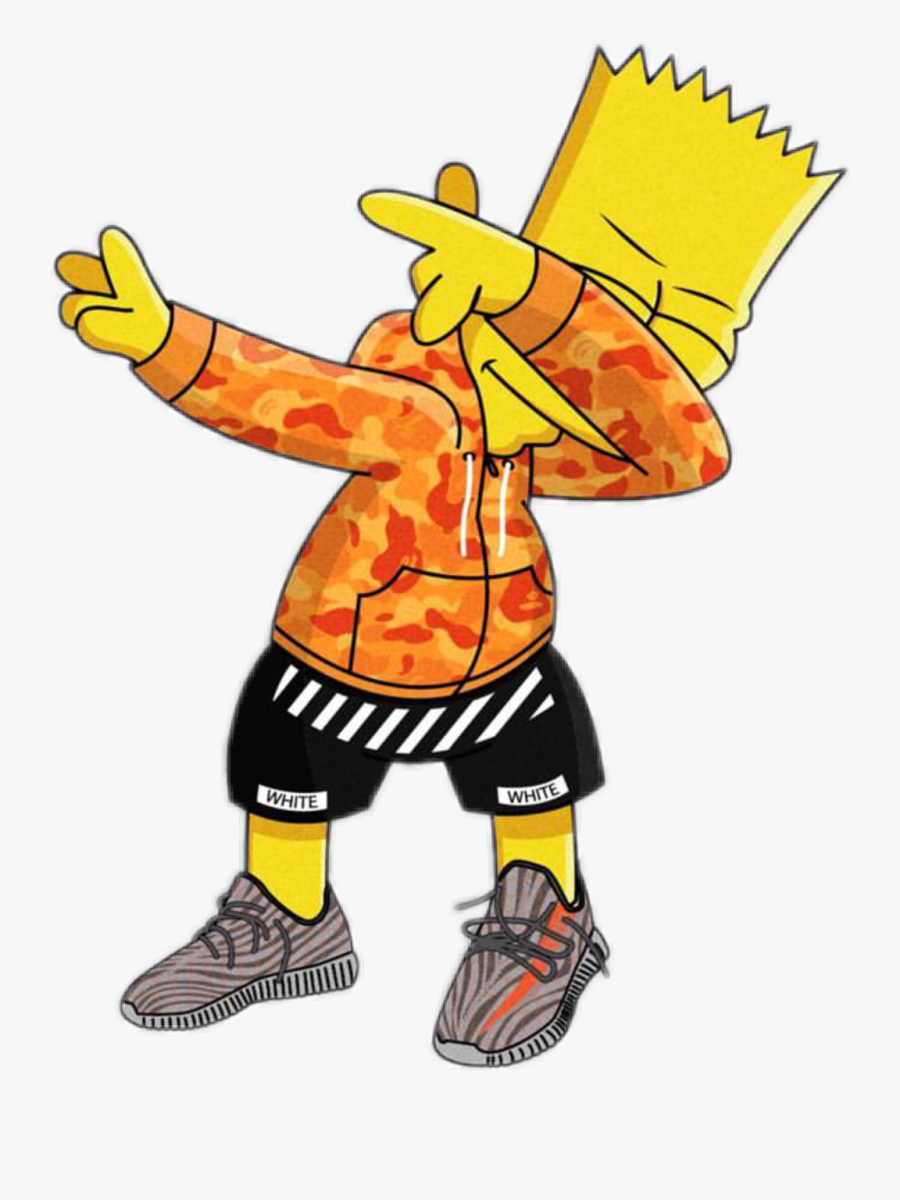 Bart Drawing Supreme Transparent Png Clipart Free Download.