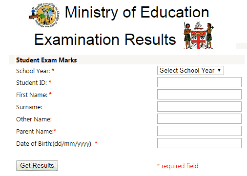 Ministry Of Education Exam Results 2018.